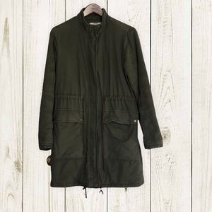 Army Green Utility Canvas Jacket
